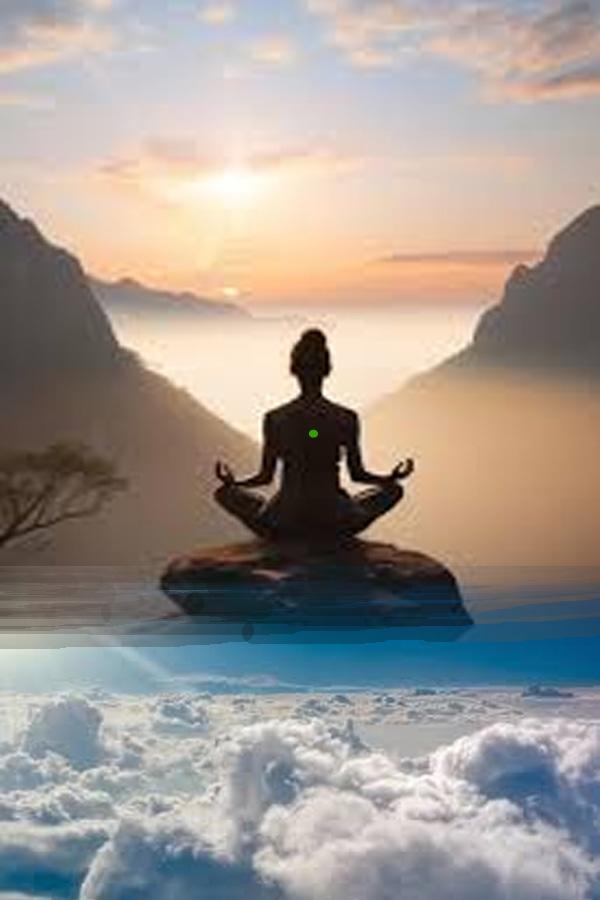 Decos de cec et litho chakra anahatachakra meditation double