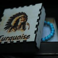 Decosdececetlitho bracelet pierre turquoise bbt2002aaaaa
