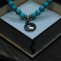 Decosdececetlitho bracelet pierre turquoise bbt2003a