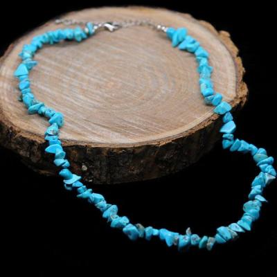 Decosdececetlitho collier pierre turquoise bot2001aaa